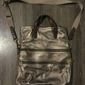 Fossil Leather Crossbody Bag